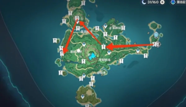 原神海螺的全部位置在哪里-原神海螺的全部位置一览