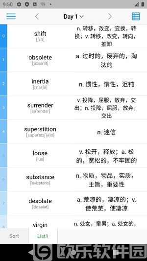 list背单词最新版