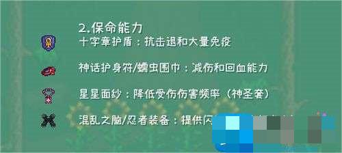 泰拉瑞亚法师毕业饰品搭配推荐